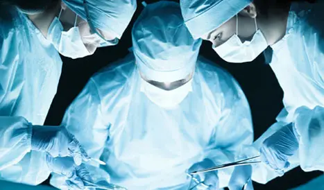 Doctors in operation theater